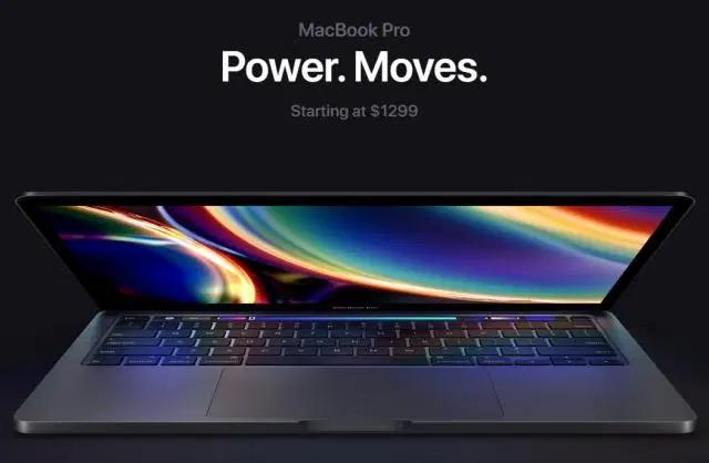 苹果发布带剪刀式键盘的新款13英寸MacBook Pro