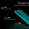 小米MI NOTE 10 PRO搭载108MP传感器 单击查看相机样本