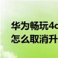 华为畅玩4c能升级鸿蒙系统吗（华为畅玩4c怎么取消升级提示）