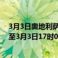 3月3日奥地利萨尔茨堡州疫情最新消息-截至萨尔茨堡州截至3月3日17时05分(北京时间）疫情数据统计