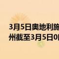 3月5日奥地利施泰尔马克州疫情最新消息-截至施泰尔马克州截至3月5日0时00分(北京时间）疫情数据统计