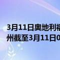 3月11日奥地利福拉尔贝格州疫情最新消息-截至福拉尔贝格州截至3月11日0时00分(北京时间）疫情数据统计