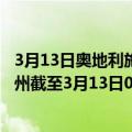 3月13日奥地利施泰尔马克州疫情最新消息-截至施泰尔马克州截至3月13日0时00分(北京时间）疫情数据统计