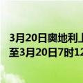 3月20日奥地利上奥地利州疫情最新消息-截至上奥地利州截至3月20日7时12分(北京时间）疫情数据统计