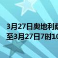 3月27日奥地利萨尔茨堡州疫情最新消息-截至萨尔茨堡州截至3月27日7时10分(北京时间）疫情数据统计