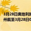 3月28日奥地利施泰尔马克州疫情最新消息-截至施泰尔马克州截至3月28日0时00分(北京时间）疫情数据统计