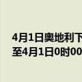 4月1日奥地利下奥地利州疫情最新消息-截至下奥地利州截至4月1日0时00分(北京时间）疫情数据统计