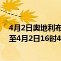 4月2日奥地利布尔根兰州疫情最新消息-截至布尔根兰州截至4月2日16时44分(北京时间）疫情数据统计