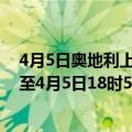 4月5日奥地利上奥地利州疫情最新消息-截至上奥地利州截至4月5日18时51分(北京时间）疫情数据统计