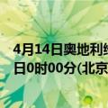 4月14日奥地利维也纳疫情最新消息-截至维也纳截至4月14日0时00分(北京时间）疫情数据统计