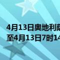 4月13日奥地利萨尔茨堡州疫情最新消息-截至萨尔茨堡州截至4月13日7时14分(北京时间）疫情数据统计