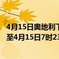 4月15日奥地利下奥地利州疫情最新消息-截至下奥地利州截至4月15日7时23分(北京时间）疫情数据统计