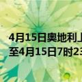 4月15日奥地利上奥地利州疫情最新消息-截至上奥地利州截至4月15日7时23分(北京时间）疫情数据统计