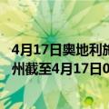 4月17日奥地利施泰尔马克州疫情最新消息-截至施泰尔马克州截至4月17日0时00分(北京时间）疫情数据统计