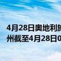 4月28日奥地利施泰尔马克州疫情最新消息-截至施泰尔马克州截至4月28日0时00分(北京时间）疫情数据统计