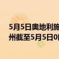 5月5日奥地利施泰尔马克州疫情最新消息-截至施泰尔马克州截至5月5日0时00分(北京时间）疫情数据统计