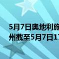 5月7日奥地利施泰尔马克州疫情最新消息-截至施泰尔马克州截至5月7日17时19分(北京时间）疫情数据统计