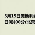 5月15日奥地利维也纳疫情最新消息-截至维也纳截至5月15日0时00分(北京时间）疫情数据统计