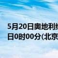 5月20日奥地利维也纳疫情最新消息-截至维也纳截至5月20日0时00分(北京时间）疫情数据统计