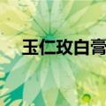 玉仁玫白膏的功效和作用（玉仁玫白膏）