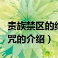 贵族禁区的绝对诅咒（关于贵族禁区的绝对诅咒的介绍）