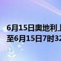 6月15日奥地利上奥地利州疫情最新消息-截至上奥地利州截至6月15日7时32分(北京时间）疫情数据统计