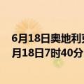 6月18日奥地利克恩顿州疫情最新消息-截至克恩顿州截至6月18日7时40分(北京时间）疫情数据统计