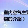 室内空气主要污染物（关于室内空气主要污染物的介绍）