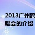 2013广州跨年演唱会（关于2013广州跨年演唱会的介绍）