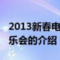 2013新春电影音乐会（关于2013新春电影音乐会的介绍）