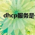 dhcp服务是什么（DHCP服务是什么意思）