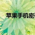 苹果手机密码忘记了怎么办才能解开锁屏