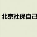 北京社保自己缴纳比例（北京社保自己缴纳）