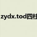 zydx.tod四柱八字排盘软件（八字排盘软件）