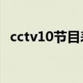 cctv10节目表回看2007.10.30guanggao