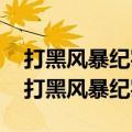 打黑风暴纪实片第一部90年代～2000以后（打黑风暴纪实）