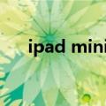 ipad mini4是哪一年的（i pad mini）