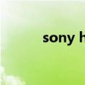 sony hdd audio（sony hdd）