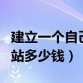 建立一个自己的网站需要多少钱（建立个人网站多少钱）