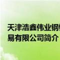 天津浩鑫伟业钢铁贸易有限公司（关于天津浩鑫伟业钢铁贸易有限公司简介）