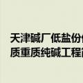 天津碱厂低盐份优质重质纯碱工程（关于天津碱厂低盐份优质重质纯碱工程简介）