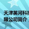 天津英河科技有限公司（关于天津英河科技有限公司简介）