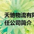 天驰物流有限责任公司（关于天驰物流有限责任公司简介）