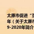 太原市促进“互联网医疗健康”发展行动计划 2019-2020年（关于太原市促进“互联网医疗健康”发展行动计划 2019-2020年简介）