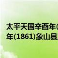 太平天国辛酉年(1861)象山县监军令旗（关于太平天国辛酉年(1861)象山县监军令旗简介）