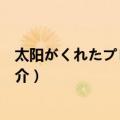 太阳がくれたプレゼント（关于太阳がくれたプレゼント简介）