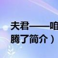 夫君——咱别折腾了（关于夫君——咱别折腾了简介）