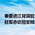 奉委进江背洞驻军赤坎招安贼三万有奇（关于奉委进江背洞驻军赤坎招安贼三万有奇简介）