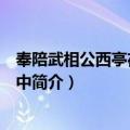 奉陪武相公西亭夜宴陆郎中（关于奉陪武相公西亭夜宴陆郎中简介）