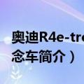 奥迪R4e-tron概念车（关于奥迪R4e-tron概念车简介）